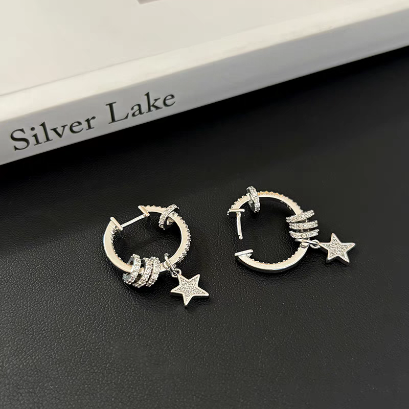 [PRE-ORDER] S925 Sterling Silver Star Earrings