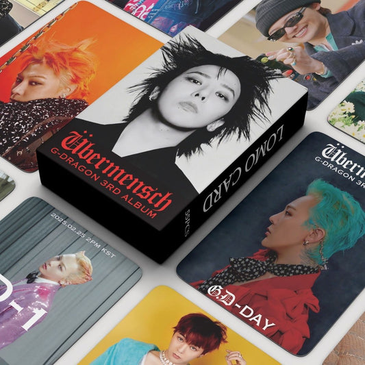 [PRE-ORDER] G-DRAGON Übermensch ver.2 lomocards (55pcs)