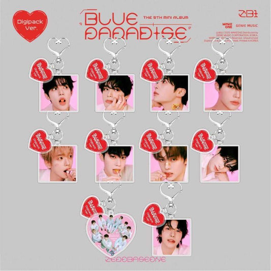 [PRE-ORDER] ZB1 'Blue Paradise' Acrylic Keyrings