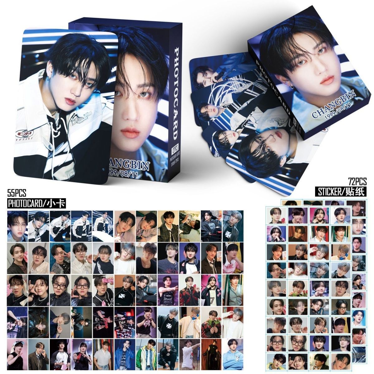 [PRE-ORDER] STRAY KIDS MEMBERS 'Dominate' lomocards (127pcs)