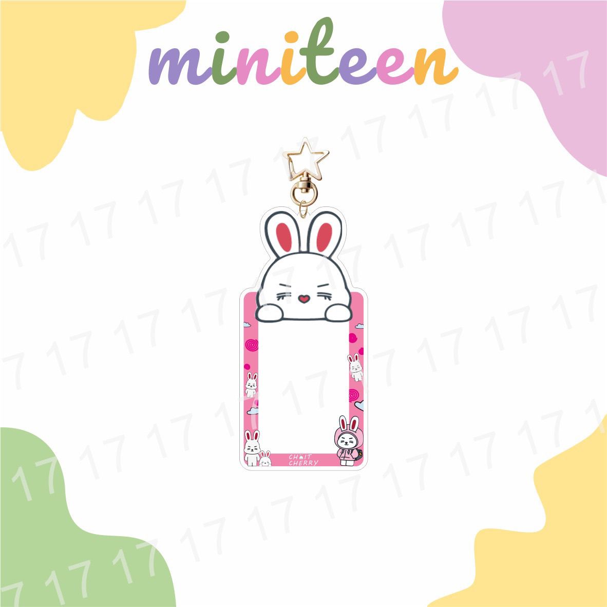 [PRE-ORDER] SEVENTEEN Photocard Acrylic Holder Keyring