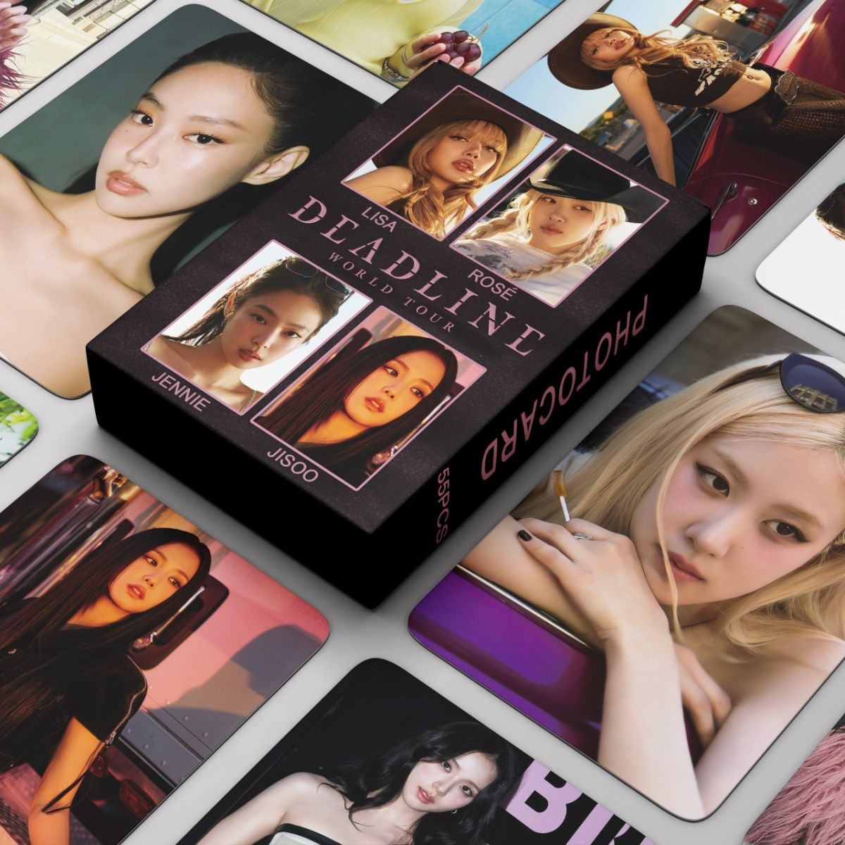 [PRE-ORDER] BLACKPINK 'DEADLINE' lomocards (55pcs)