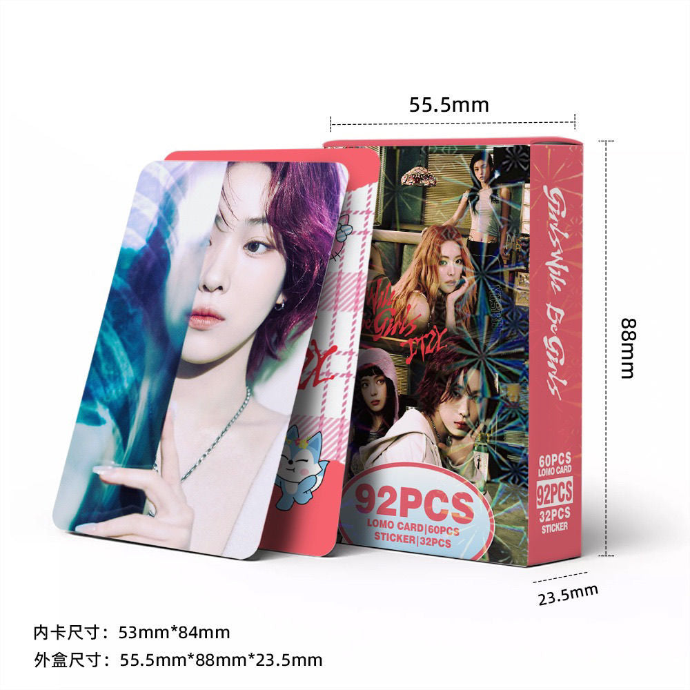 [Në Gjendje] ITZY 'Girls Will Be Girls' lomocards (92pcs)