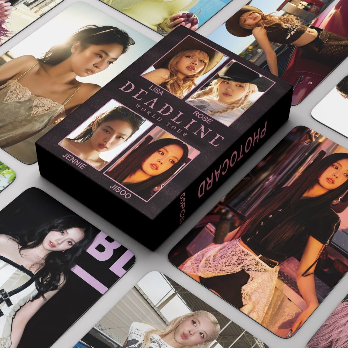 [PRE-ORDER] BLACKPINK 'DEADLINE' lomocards (55pcs)
