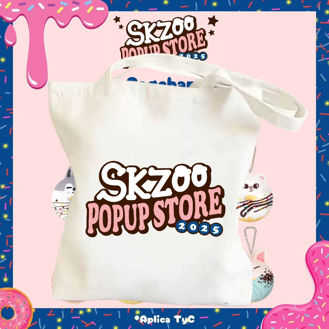[PRE-ORDER] STRAY KIDS Popupstore2025 Canvas Bags
