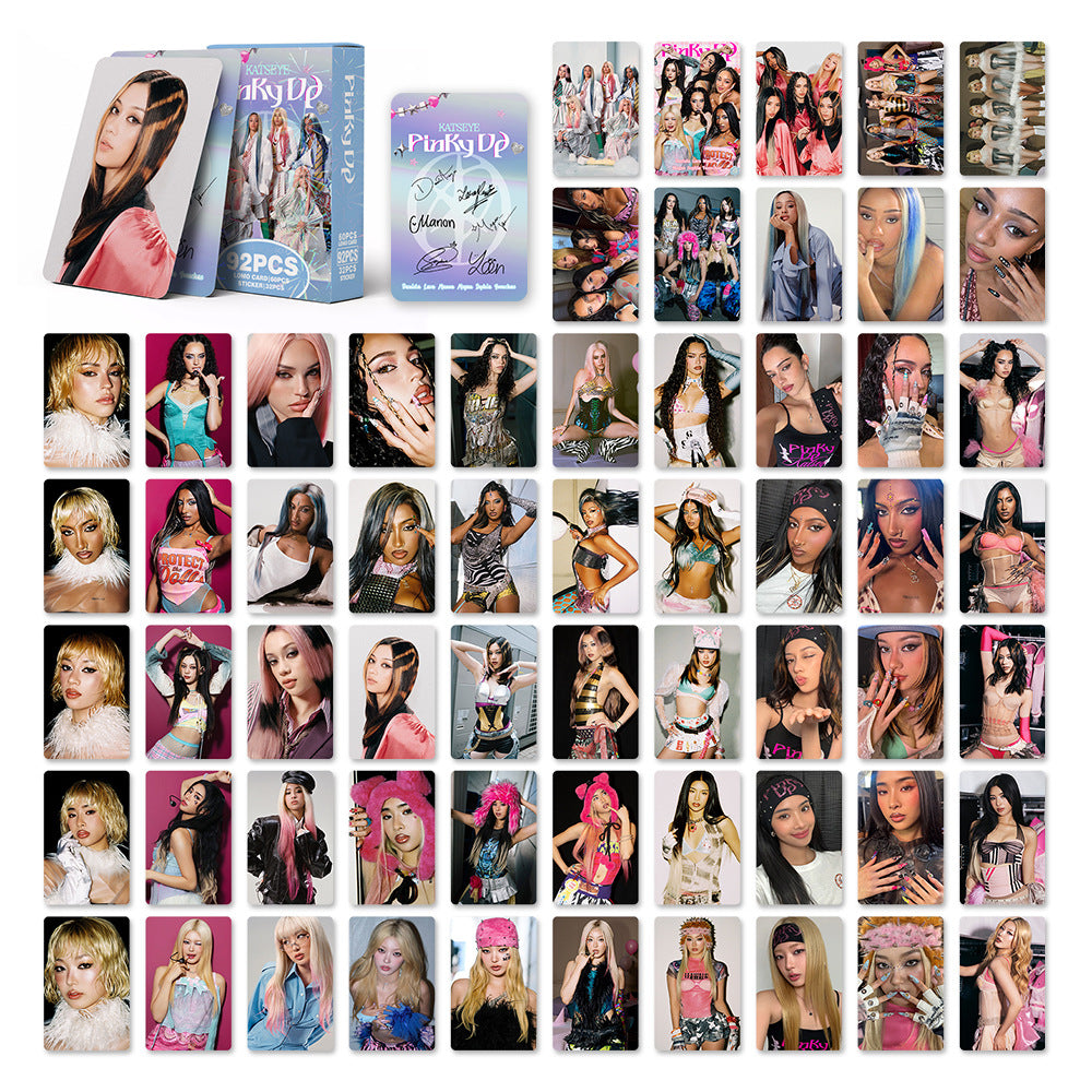 [Në Gjendje] KATSEYE 'Pinky Up' ver.2 lomocards (92pcs)