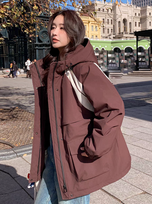 [PRE-ORDER] Korean Fleece-Lined Workwear Parka | Winter 2025