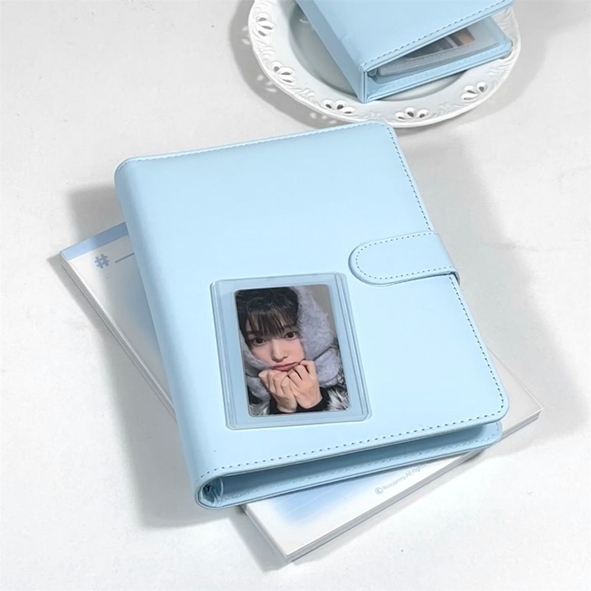 [Në Gjendje] A5 Blue Leather Binder