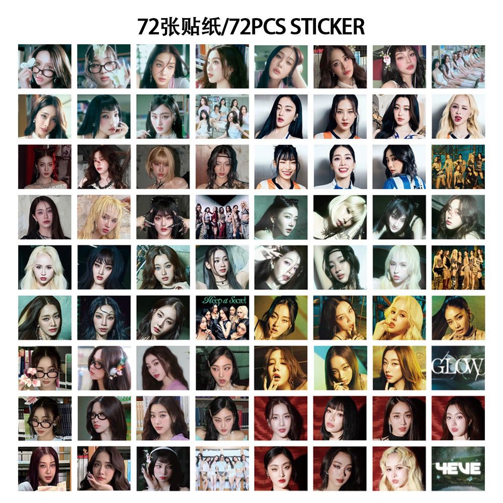 [PRE-ORDER] 4EVE 'GLOW' lomocards (127pcs)