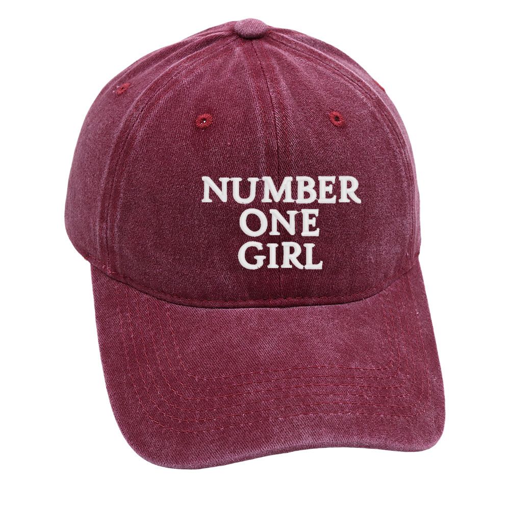 [PRE-ORDER] BLACKPINK ROSE Embroidered ‘Number One Girl’ Hat