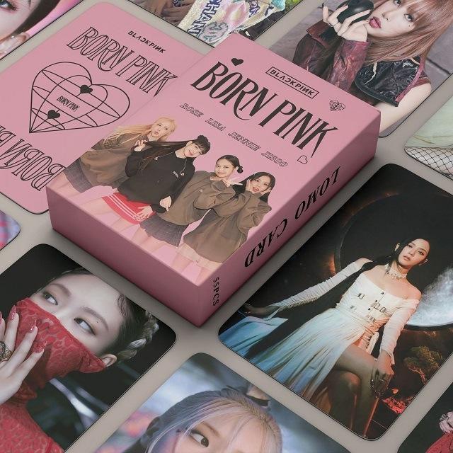 [PRE-ORDER] BLACKPINK Born Pink WT lomocards (55pcs)