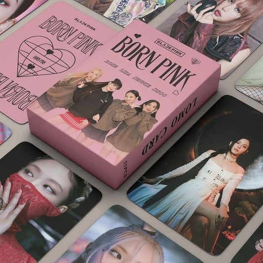 [PRE-ORDER] BLACKPINK Born Pink WT lomocards (55pcs)
