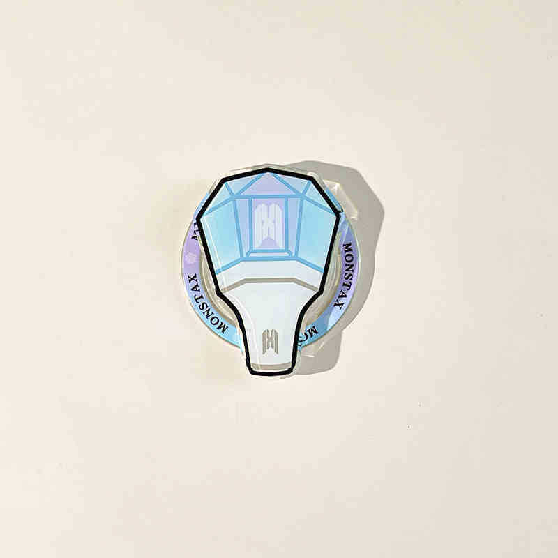 [PRE-ORDER] K-pop Groups Lightstick Acrylic Phone Grip Tok (magnetic suction bracket)