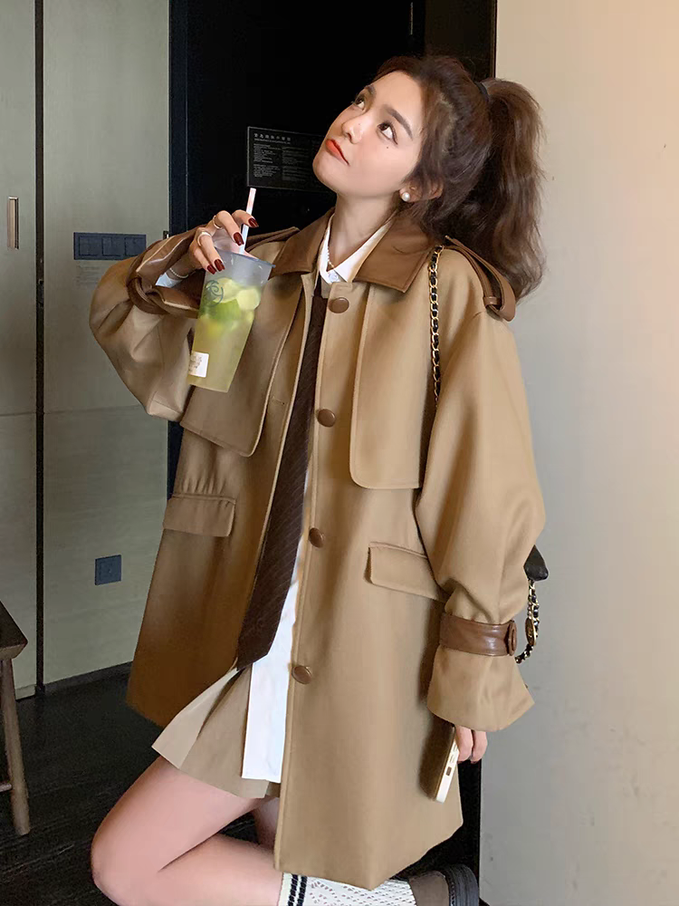 [PRE-ORDER] High-End KOREAN Style Windbreaker Jacket (Women’s – Spring & Autumn 2025)
