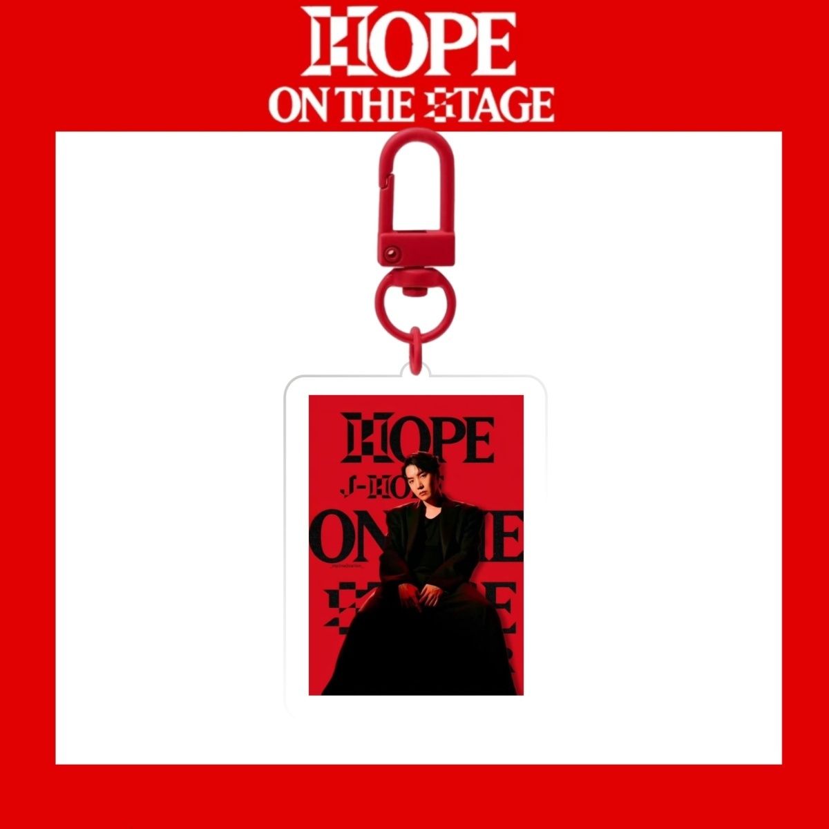 [PRE-ORDER] J-Hope Hope On The Stage Acrylic Keyring