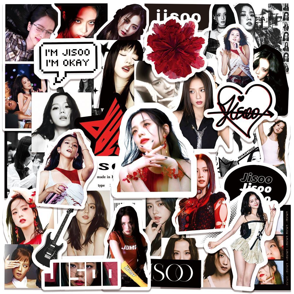 [PRE-ORDER] BLACKPINK JISOO 'Flower' Sticker Set (50pcs)
