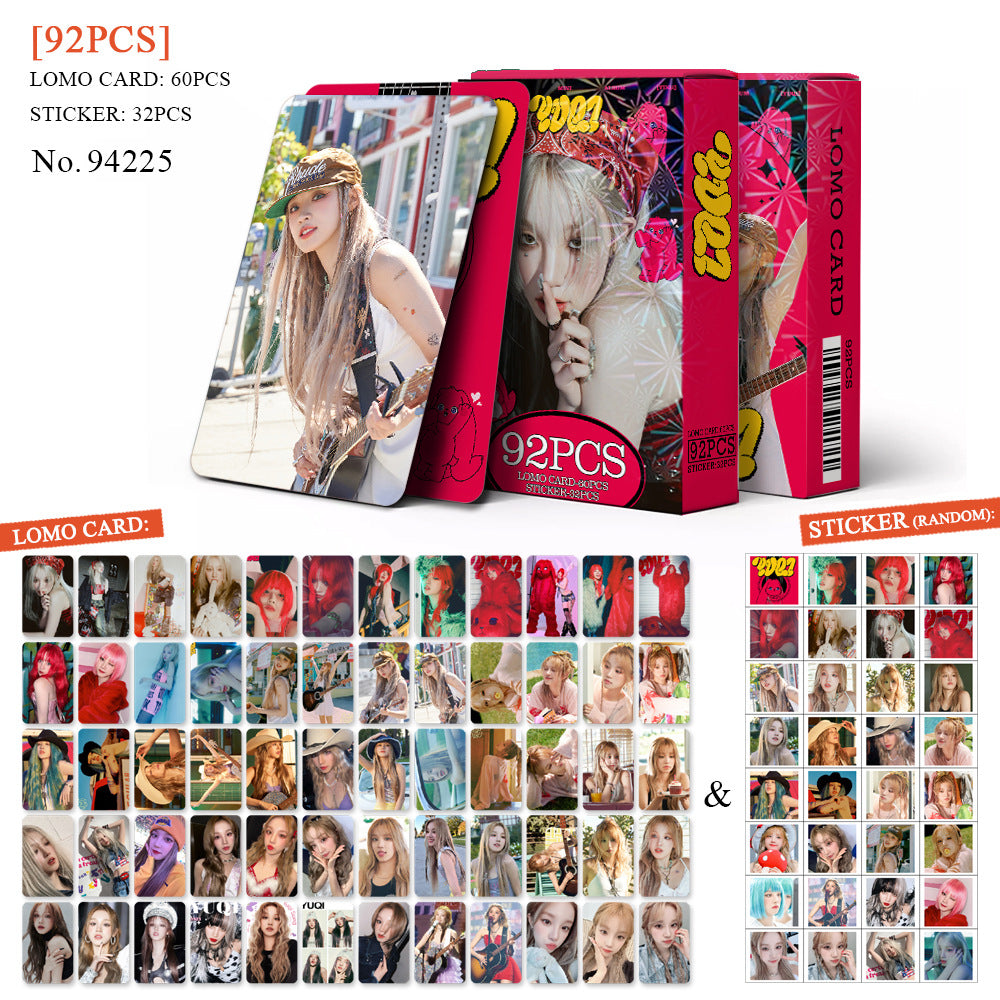 [BULK PRE-ORDER] Set of 5 ALL GIRL GROUPS Lomocard Packs (92pc)