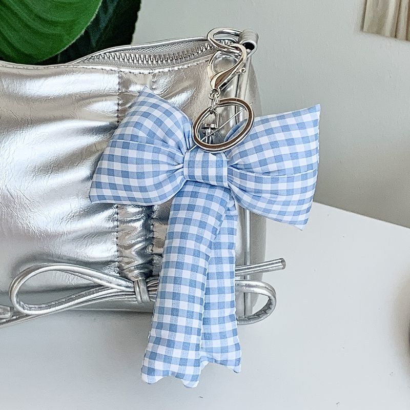[PRE-ORDER] CUTE Puffy Padded Bow Keyring - Bag Charm Deco