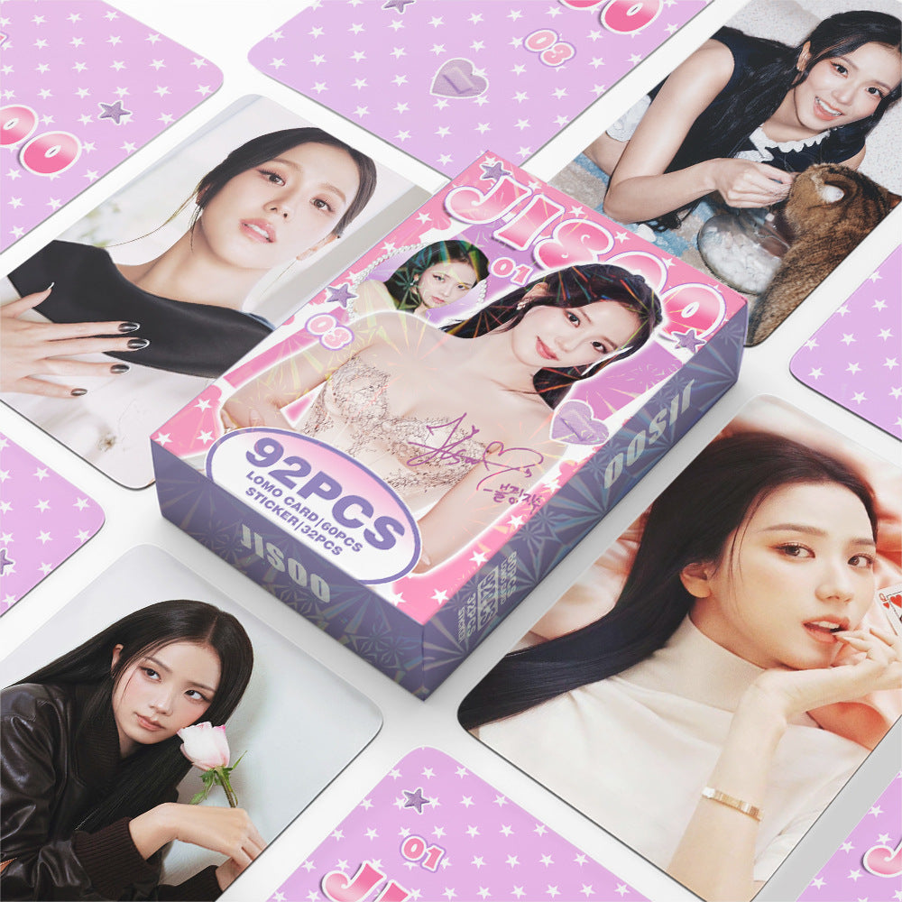 [Në Gjendje] Blackpink Jisoo 2026 lomocards (92pcs)