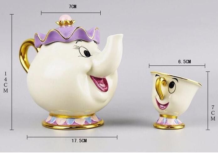 [PRE-ORDER] 'The Beauty and the Beast' Teapot & Cup Set