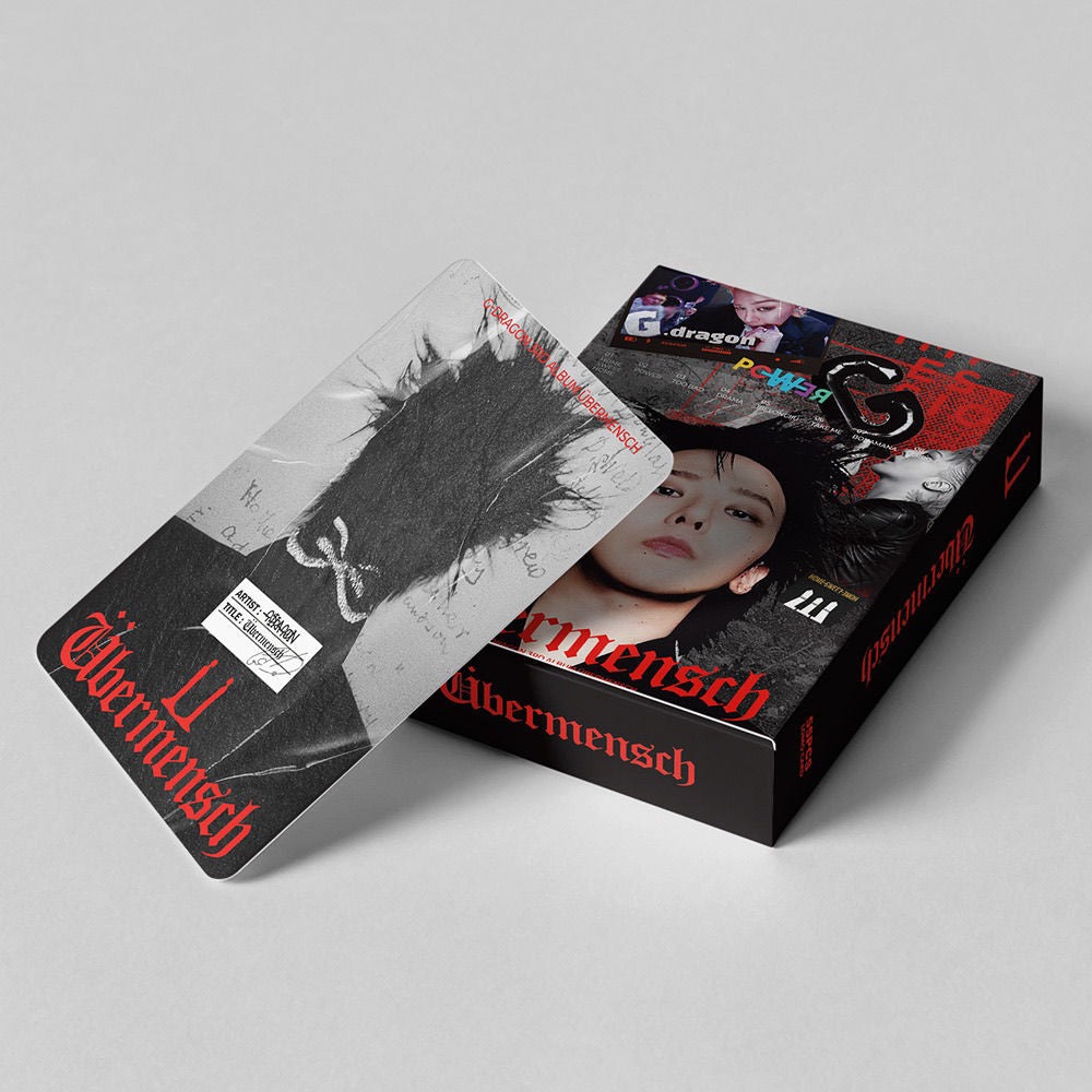 [PRE-ORDER] G-DRAGON Übermensch ver.1 lomocards (55pcs)