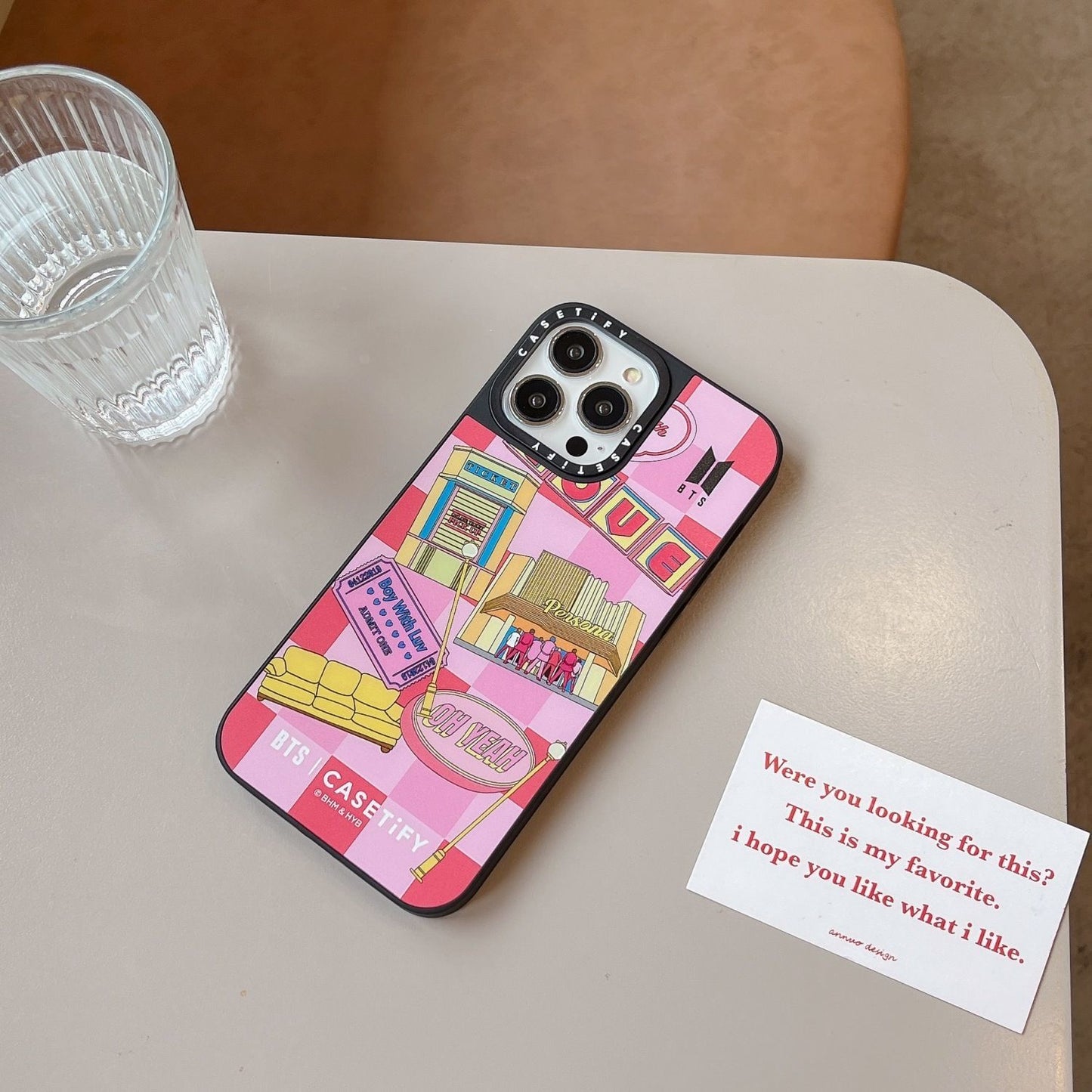[PRE-ORDER] BTS 'Boy With Luv' iPhone Case (Magnetic & Non-Magnetic Versions)