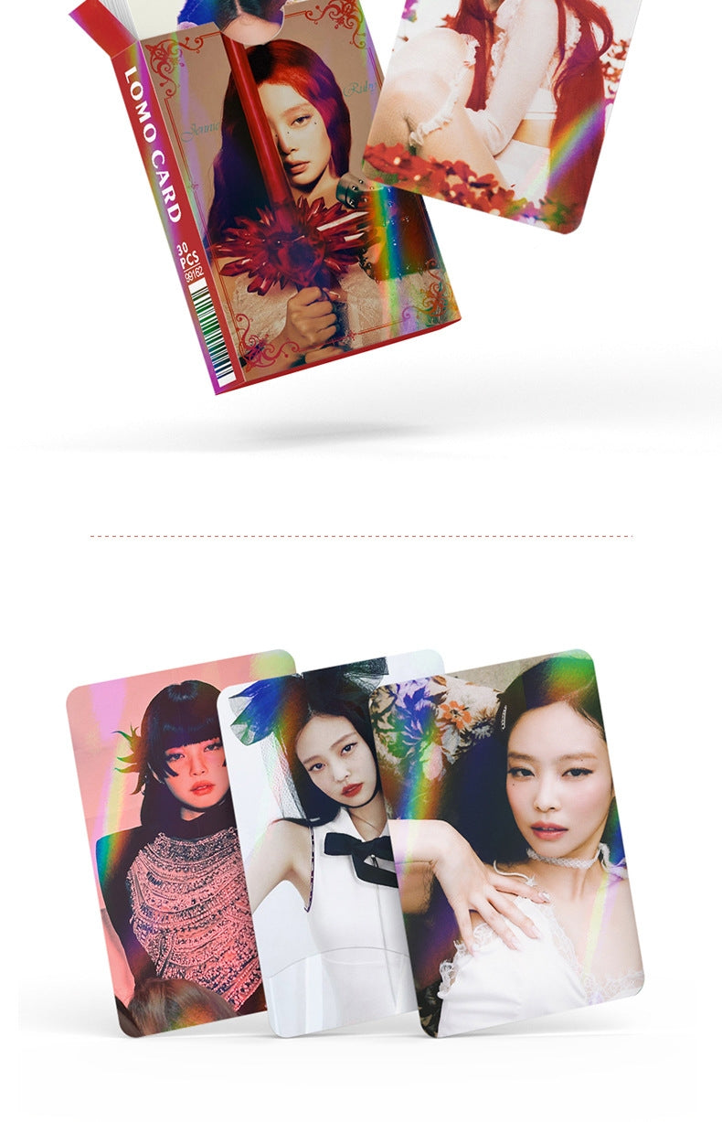 [PRE-ORDER] BLACKPINK Jennie laser lomocards (30pcs)