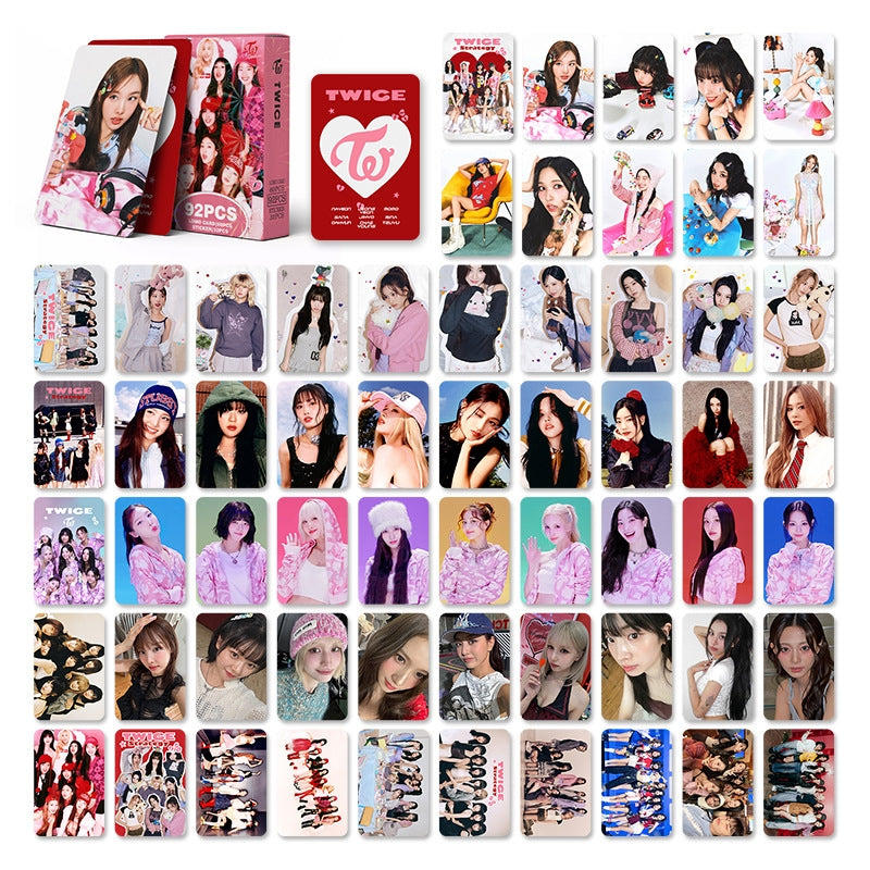 [BULK PRE-ORDER] Set of 5 ALL GIRL GROUPS Lomocard Packs (92pc)