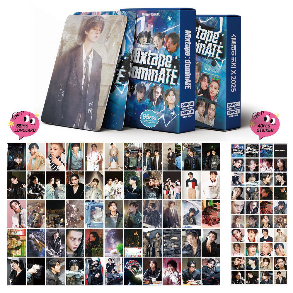 [PRE-ORDER] STRAY KIDS Mixtape: DominATE lomocards (95pcs)
