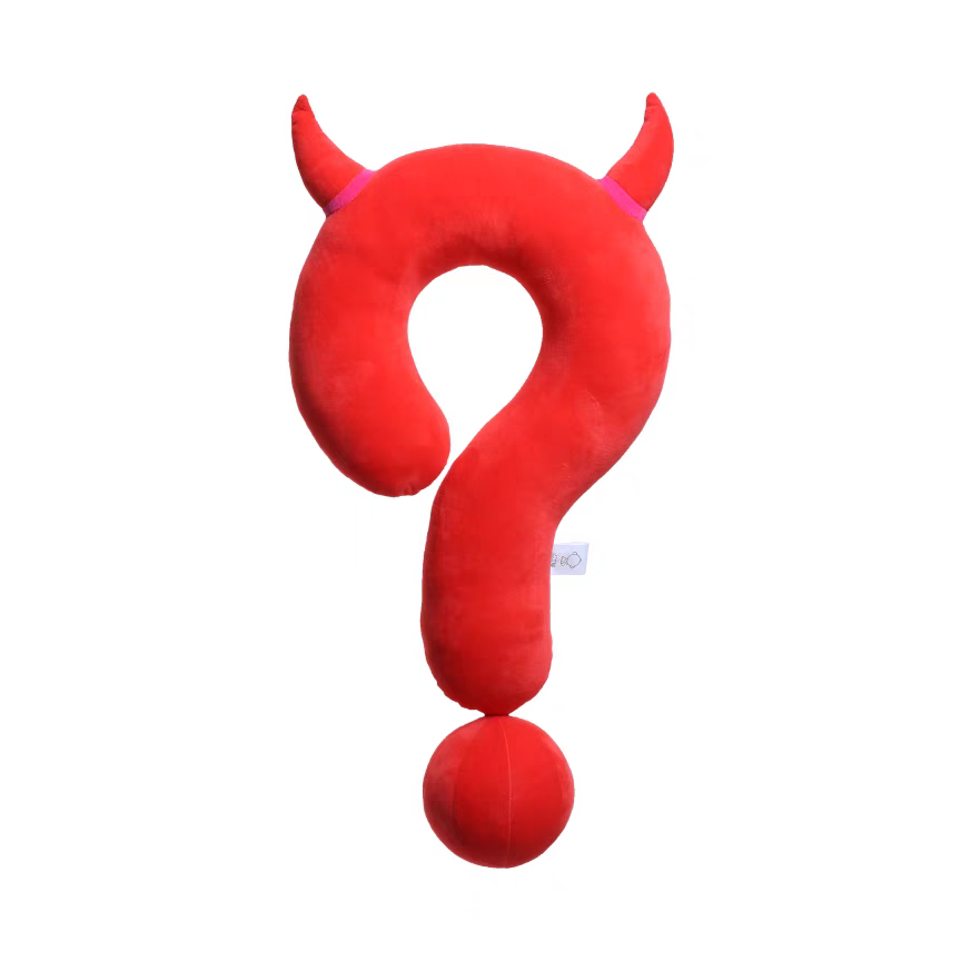 [PRE-ORDER] Question Mark Neck Pillow