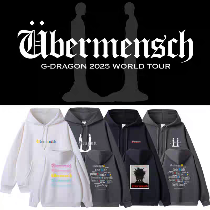 [PRE-ORDER] G-Dragon 'Übermensch' Hoodies