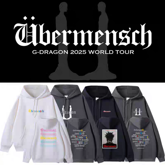 [PRE-ORDER] G-Dragon 'Übermensch' Hoodies