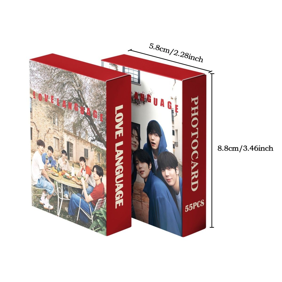[PRE-ORDER] TXT 'Love Language' lomocards (55pcs)
