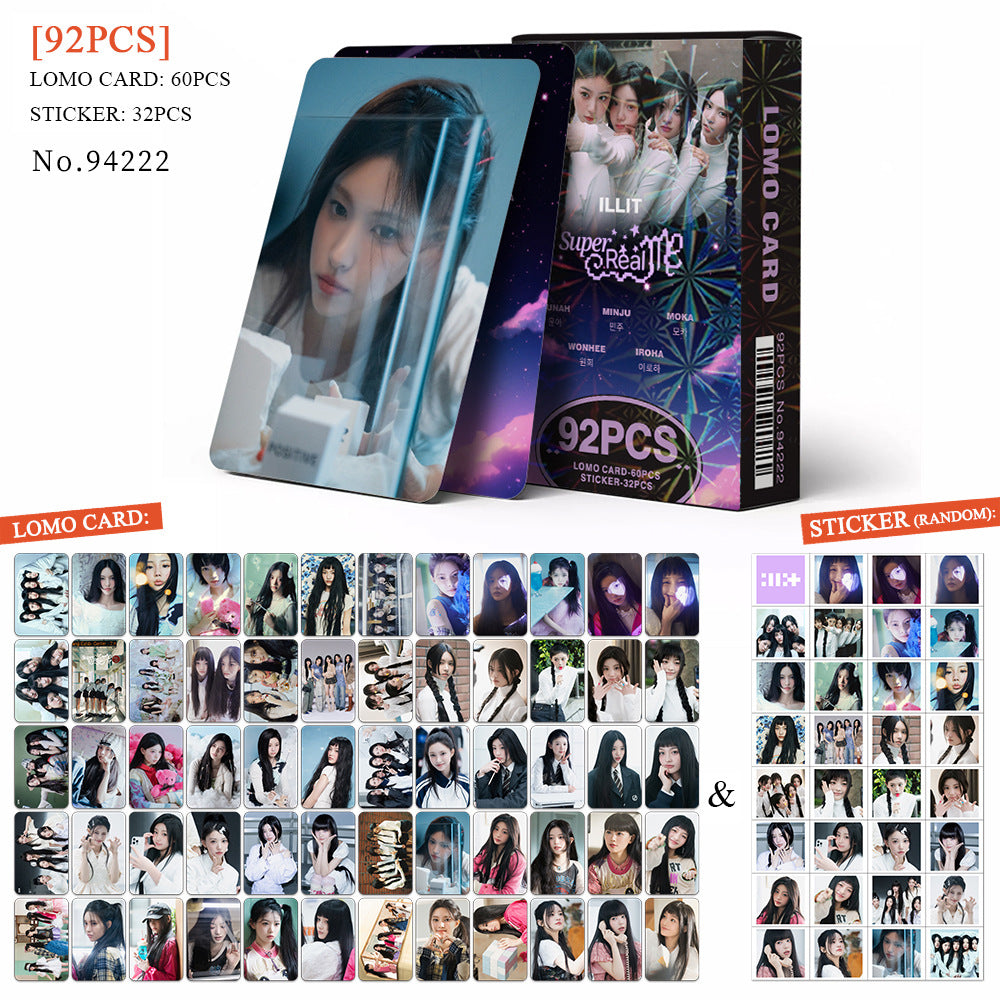 [BULK PRE-ORDER] Set of 5 ALL GIRL GROUPS Lomocard Packs (92pc)