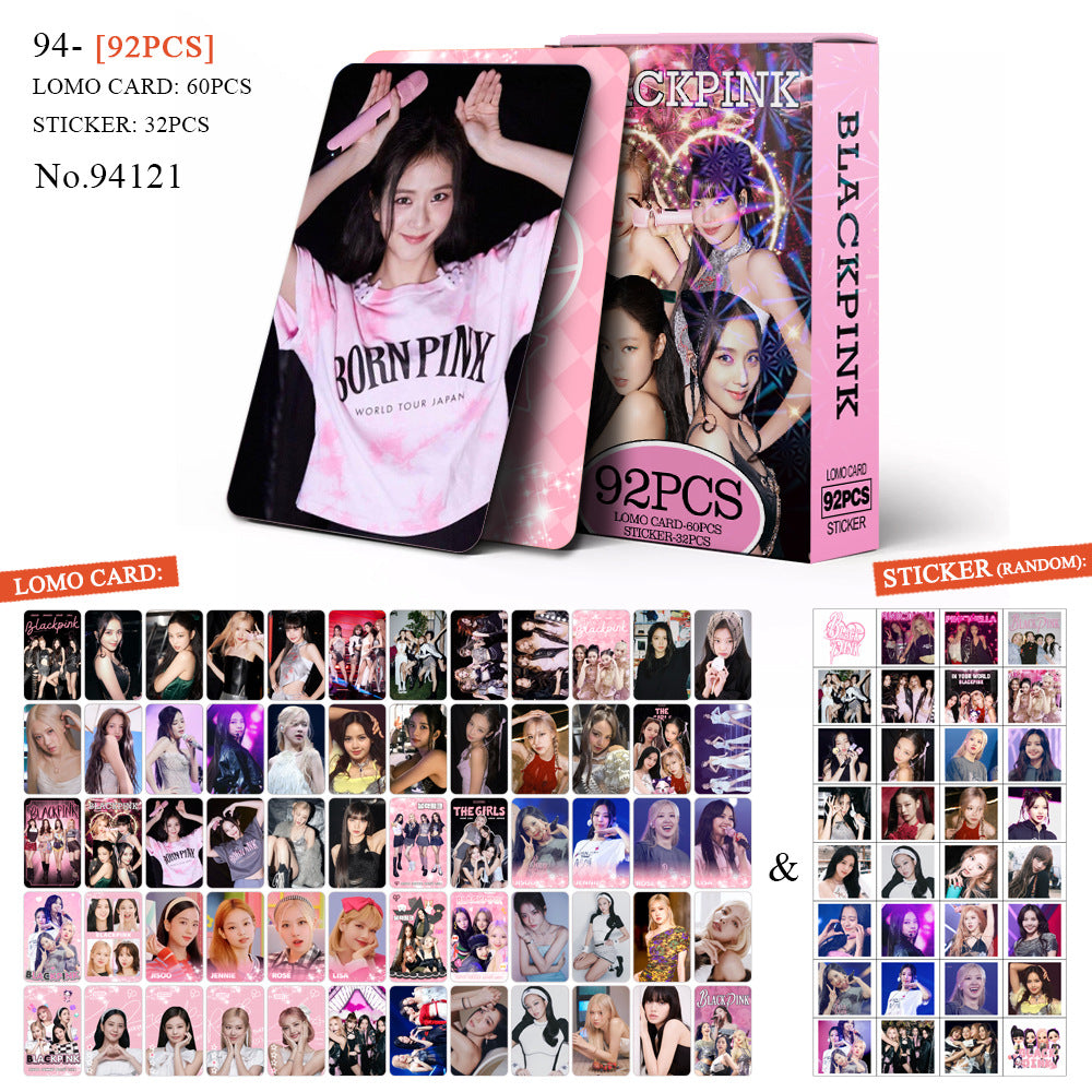 [BULK PRE-ORDER] Set of 5 ALL GIRL GROUPS Lomocard Packs (92pc)