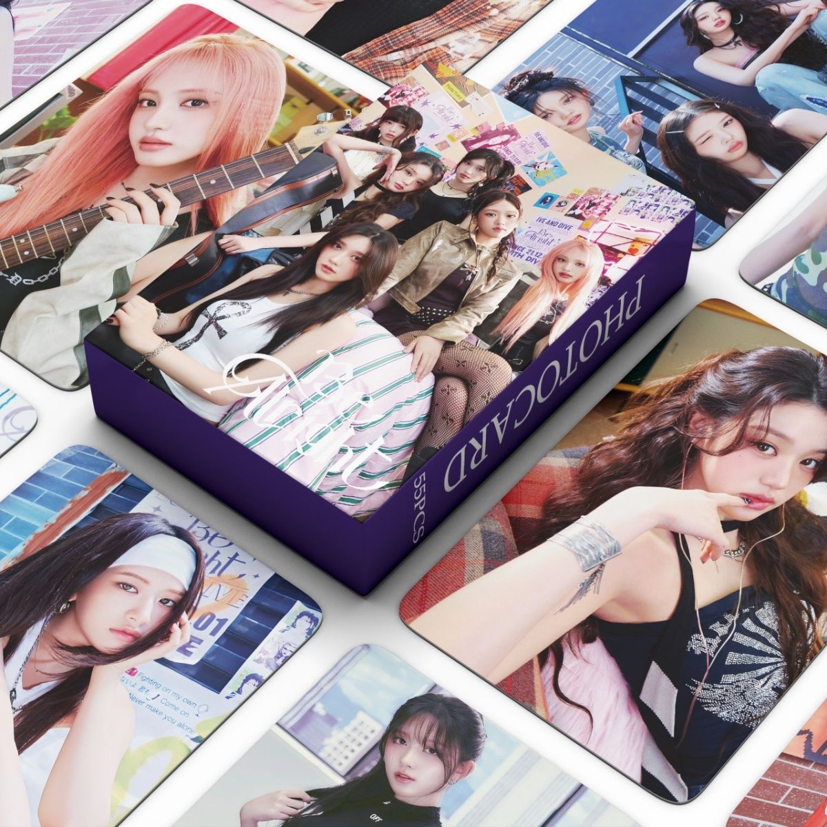 [PRE-ORDER] IVE 'Be Alright' lomocards (55pcs)