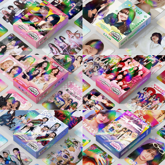 [BULK PRE-ORDER] Set of 5 ALL GIRL GROUPS Lomocard Packs (124pc)