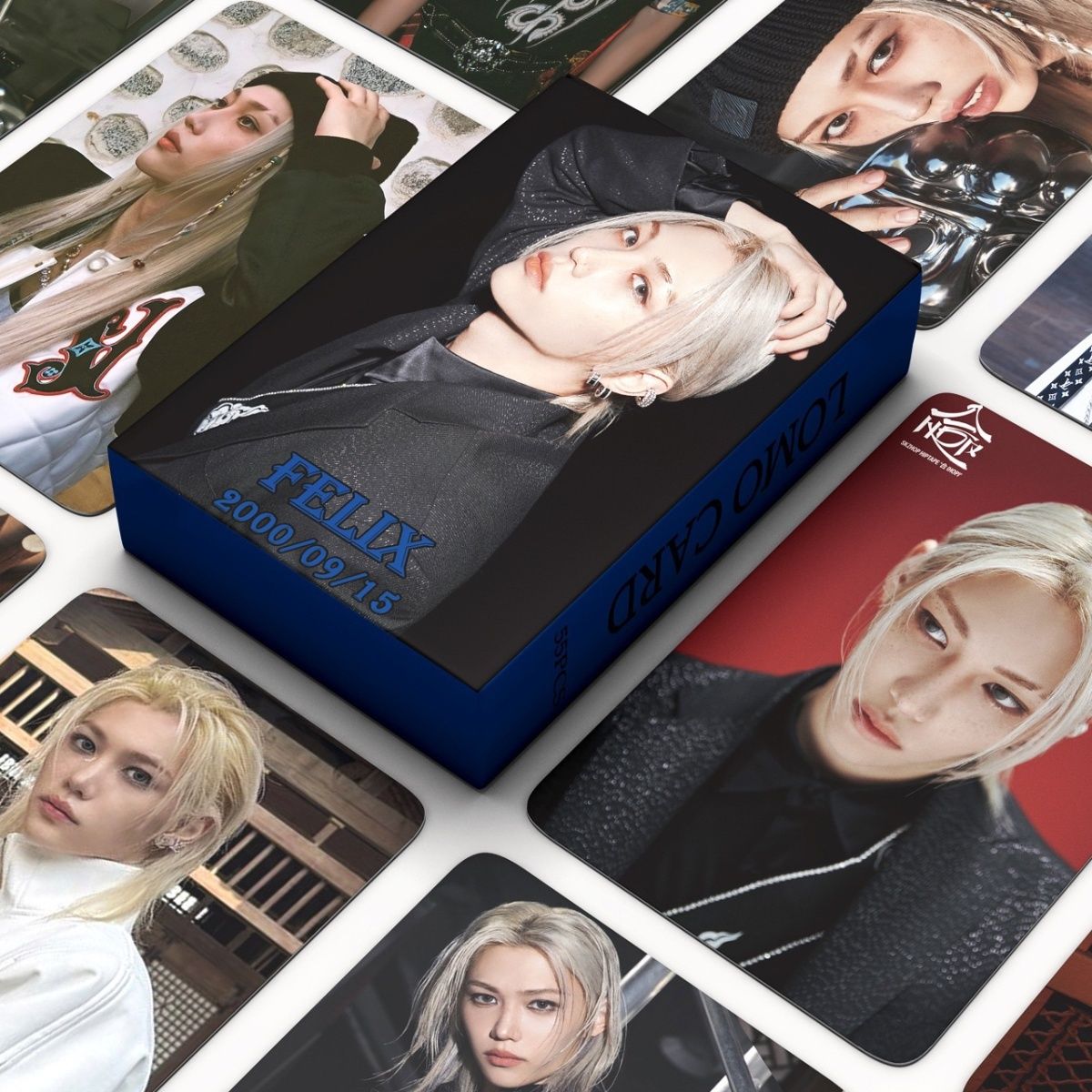 [PRE-ORDER] Stray Kids Felix HOP lomocards (55pcs)