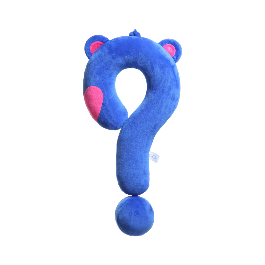 [PRE-ORDER] Question Mark Neck Pillow