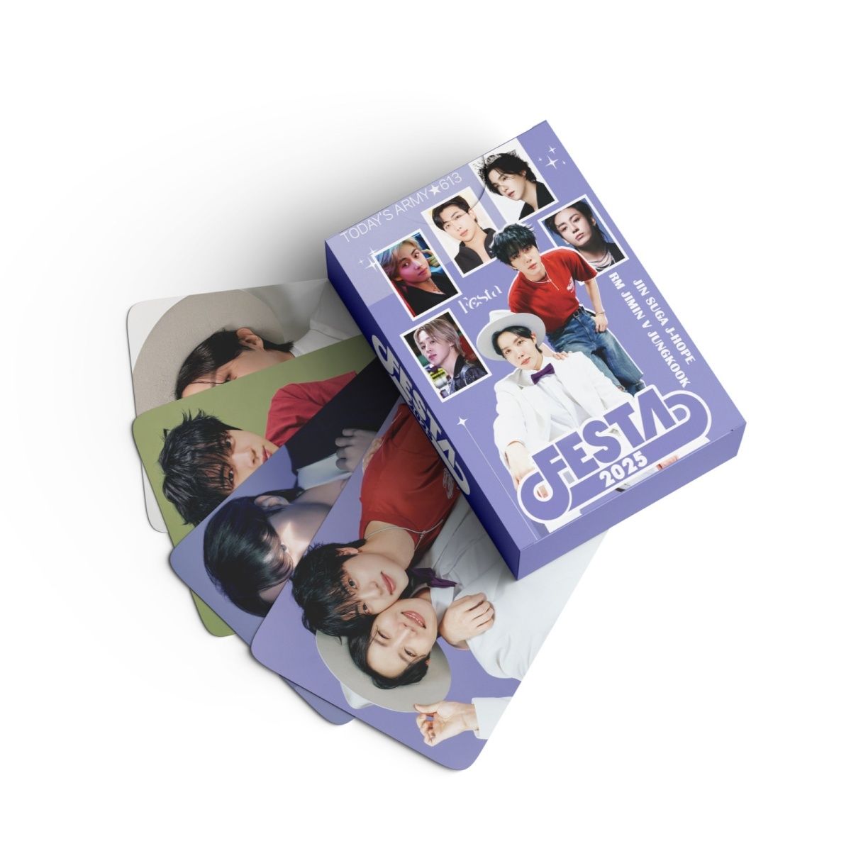 [PRE-ORDER] BTS '2025 FESTA' lomocards (55pcs)