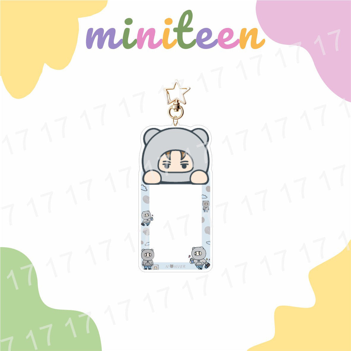 [PRE-ORDER] SEVENTEEN Photocard Acrylic Holder Keyring