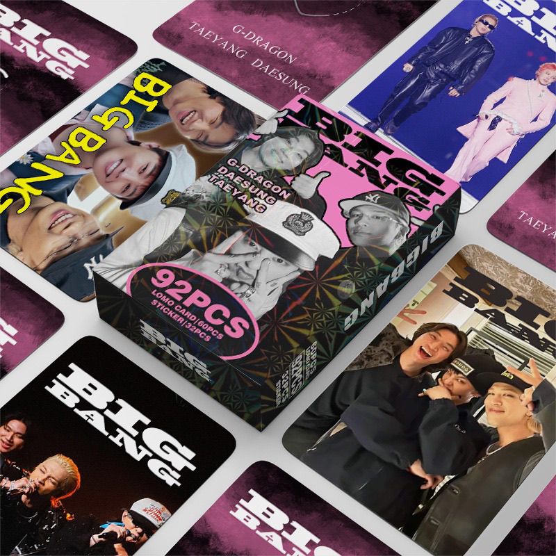 [PRE-ORDER] BigBang lomocards (92pcs)