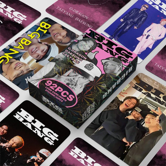 [PRE-ORDER] BigBang lomocards (92pcs)