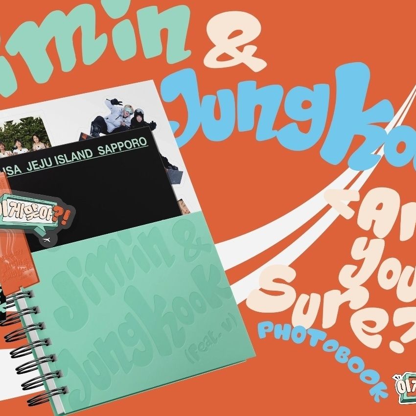 [PRE-ORDER] BTS Jimin x Jung Kook 'Are You Sure?!' PHOTOBOOK