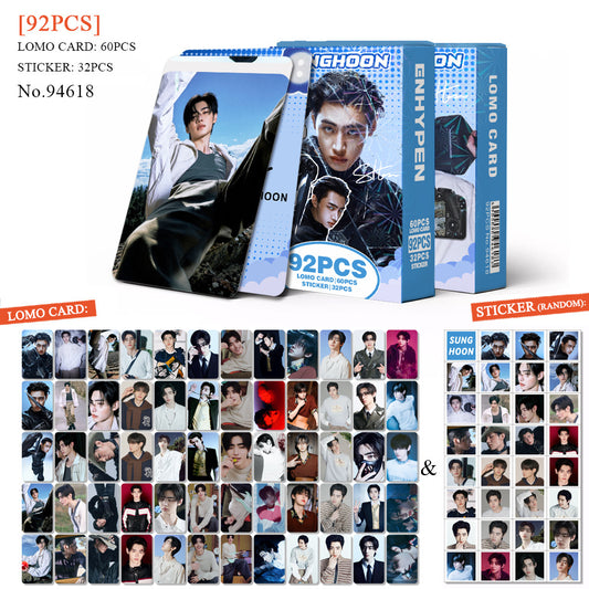 [PRE-ORDER] ENHYPEN SUNGHOON lomocards (92pcs)