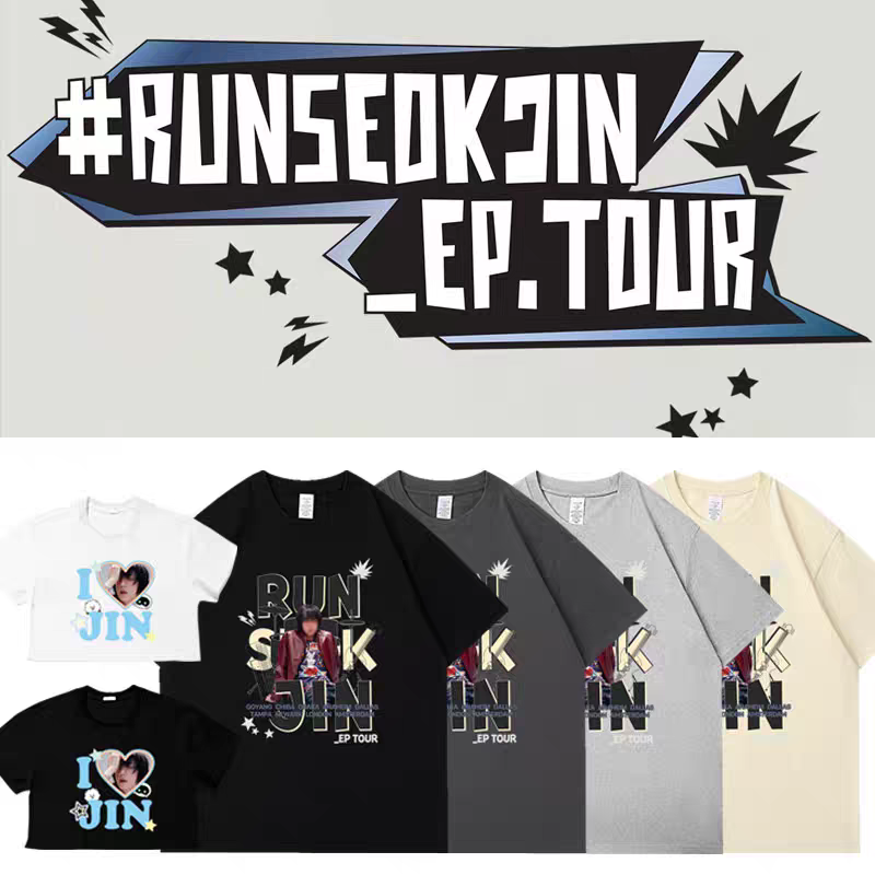 [PRE-ORDER] BTS Run SeokJin T-shirts
