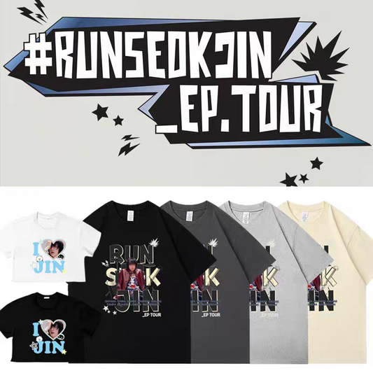 [PRE-ORDER] BTS Run SeokJin T-shirts