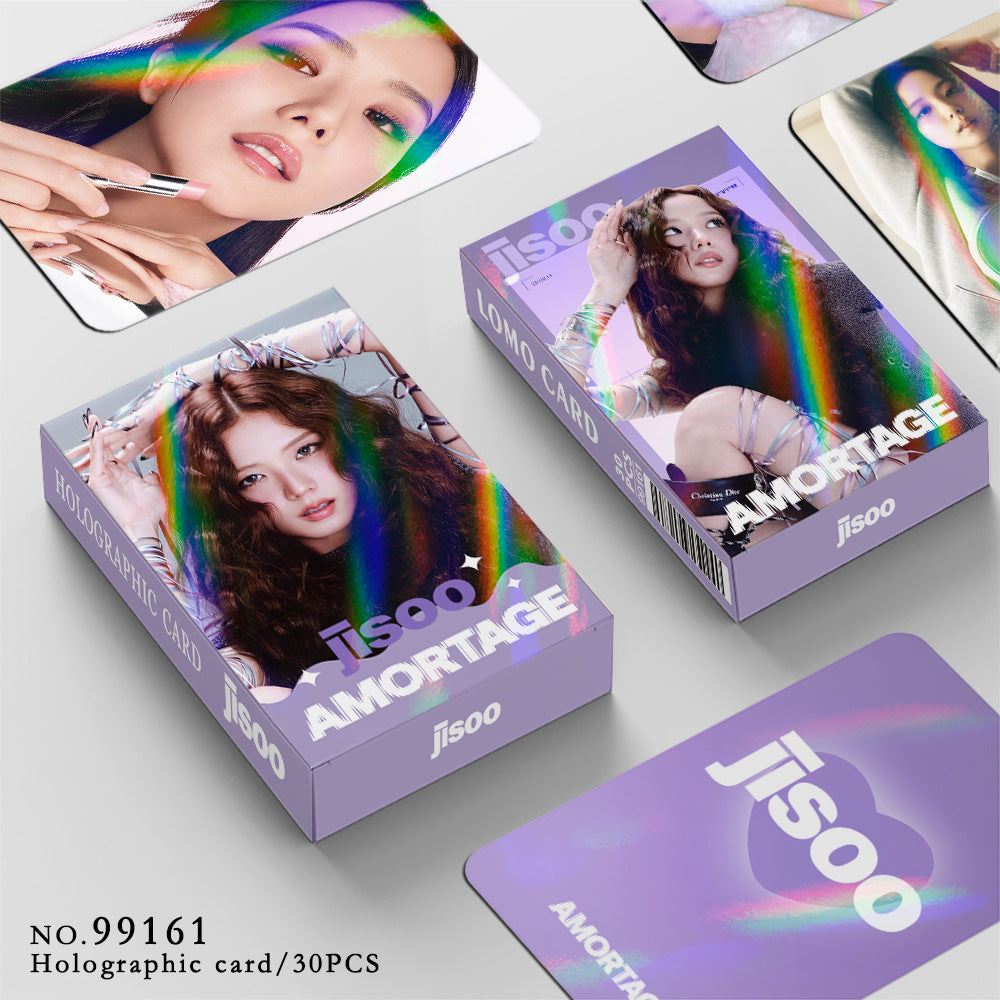 [PRE-ORDER] BLACKPINK Jisoo laser lomocards (30pcs)