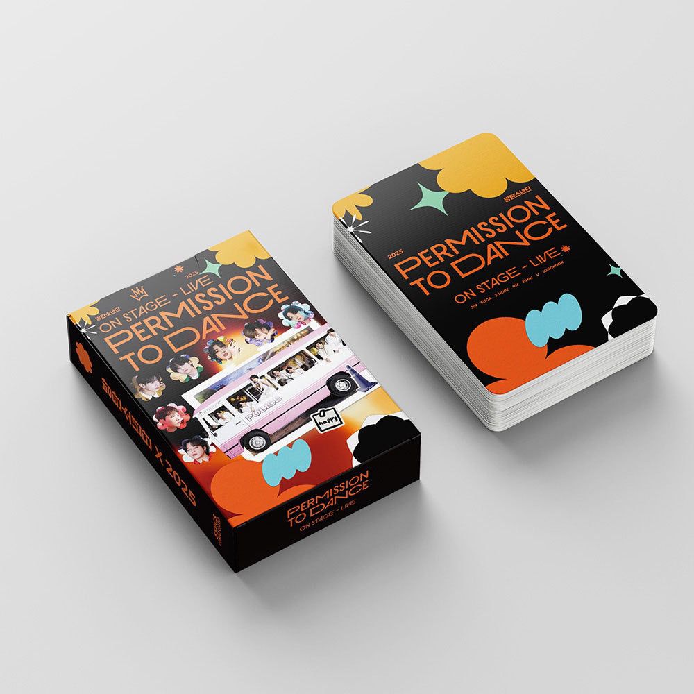 [PRE-ORDER] BTS 'Permission To Dance' lomocards (55pcs)