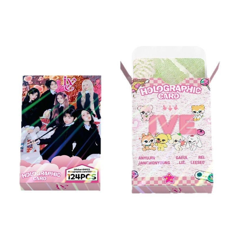 [PRE-ORDER] IVE holographic lomocards (124pcs)